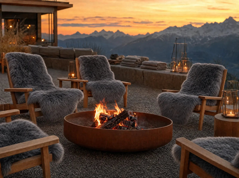 Coin feu & terrasse