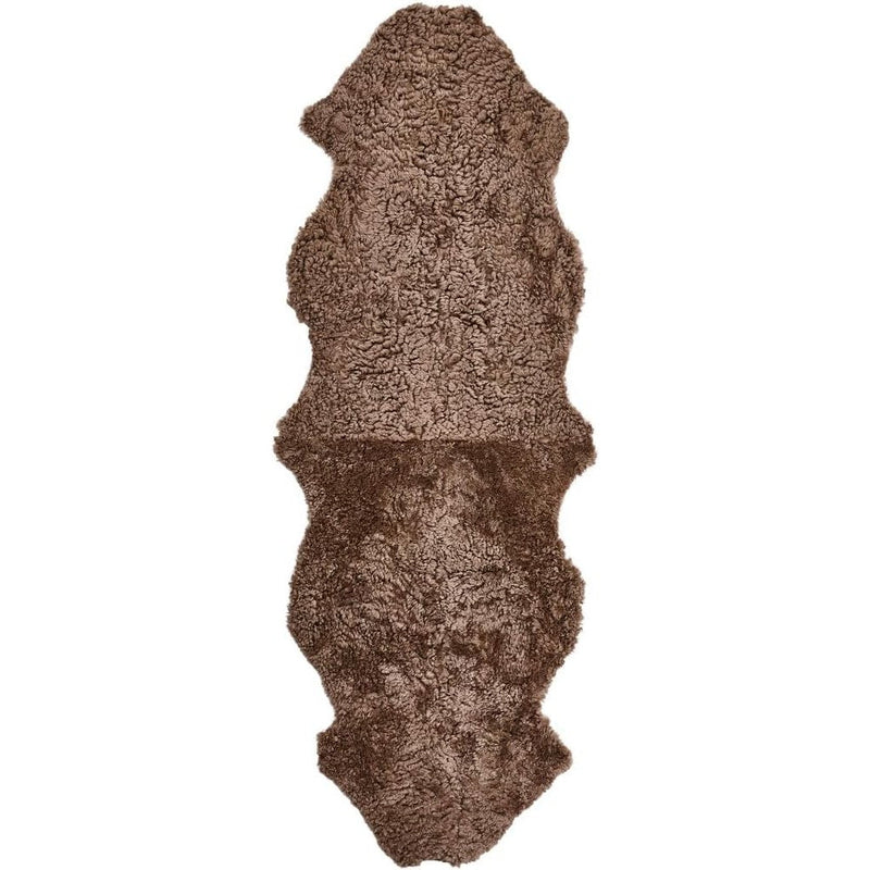 Double peau de mouton mérinos | Poils courts | 170x60 cm