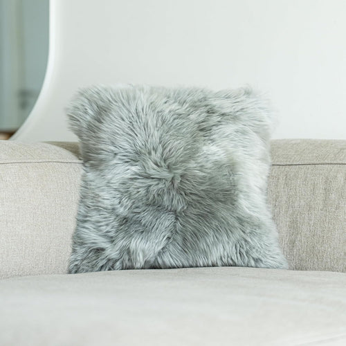 Housse de coussin en peau de mouton 50x50 – photo 2