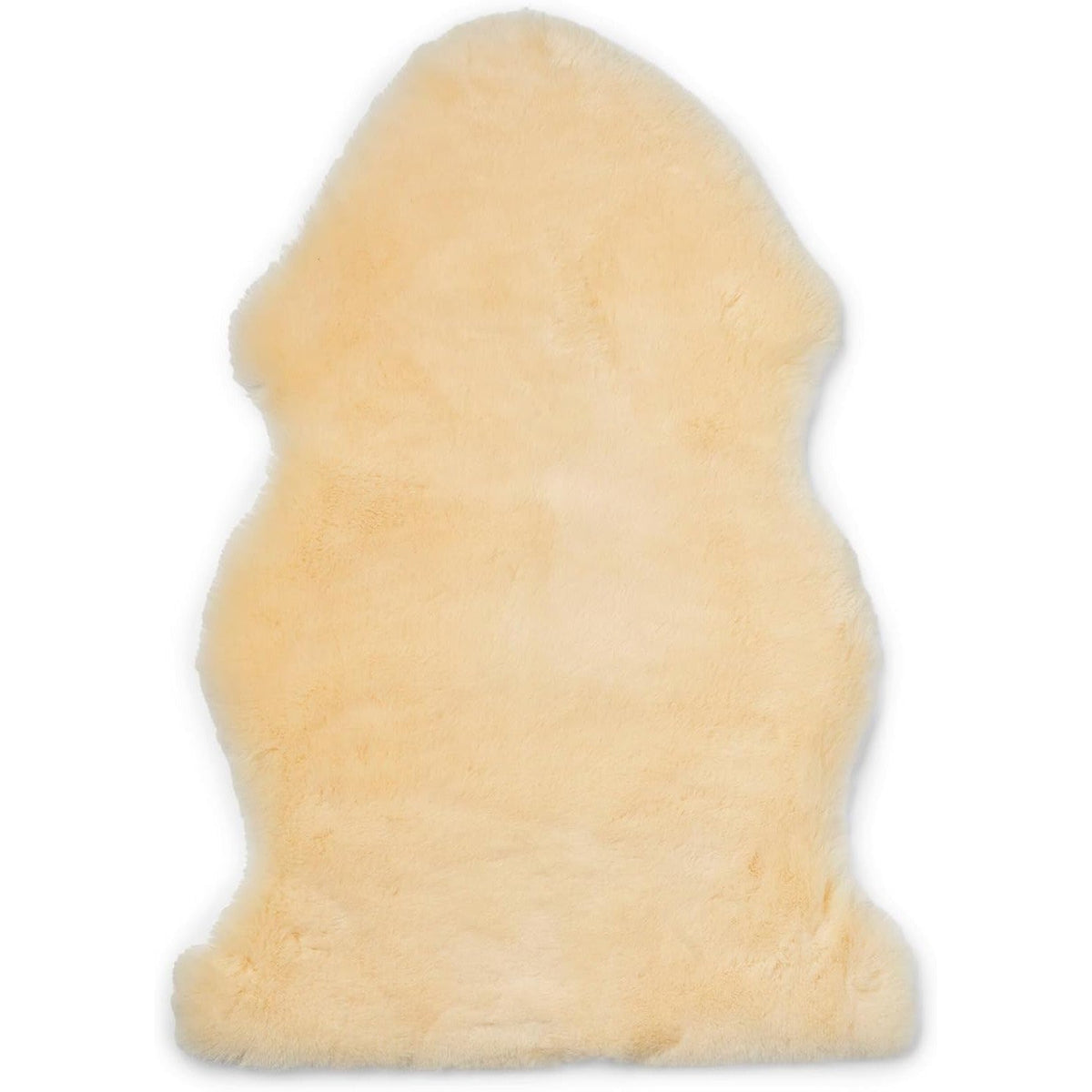Peau d'agneau bébé poils courts – crème